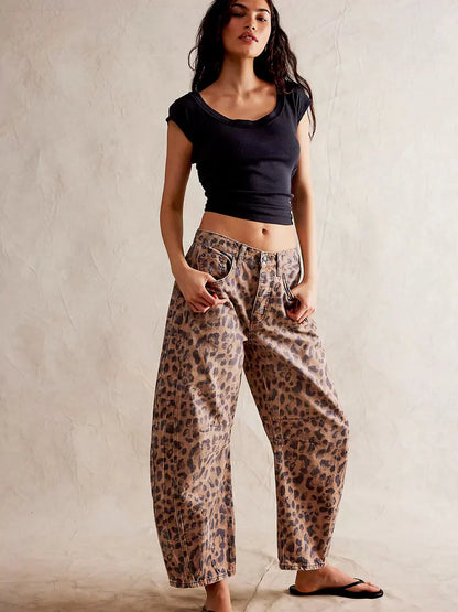 PANTALONES LEOPARDO