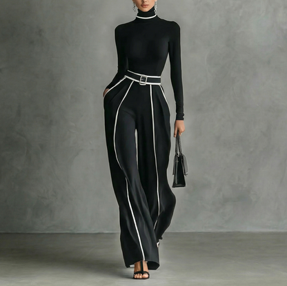 CONJUNTO PUNTO ESTRUCTURADO CON VIVOS EN CONTRASTE