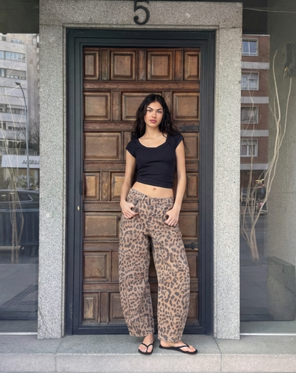 PANTALONES LEOPARDO