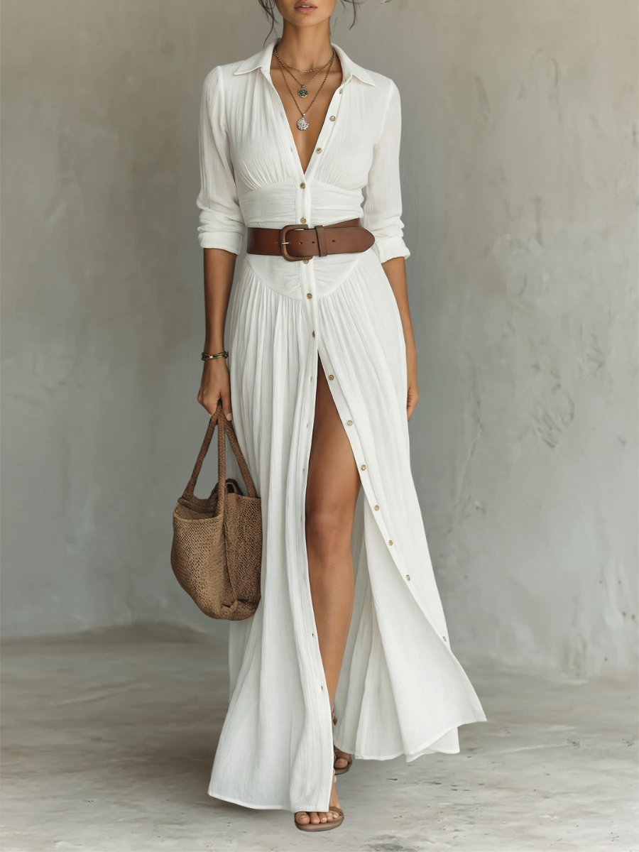 DAFNE - VESTIDO CAMISERO