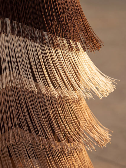 Vestido Flecos Salvia