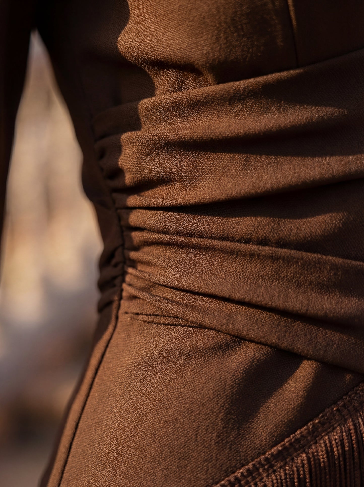 Vestido Flecos Salvia