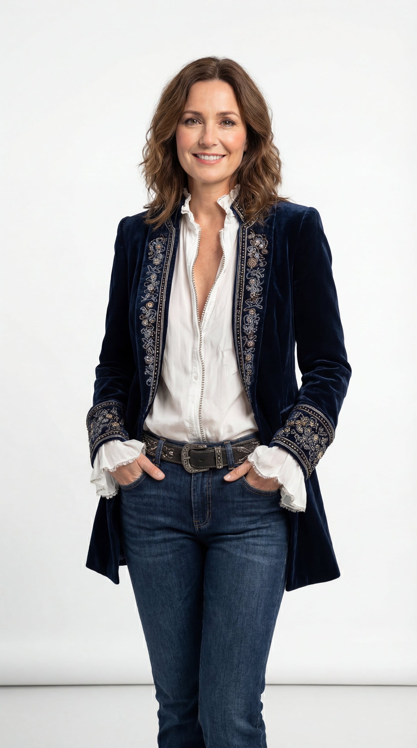 Ramousse™ Blazer bordado