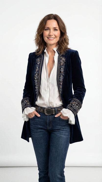 Ramousse™ Blazer bordado