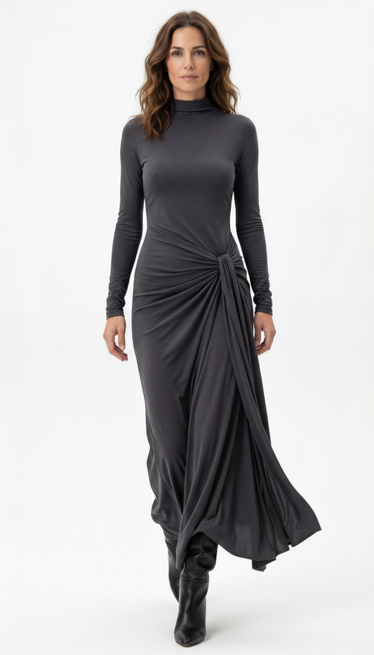 Gloria™ Vestido drapeado elegante