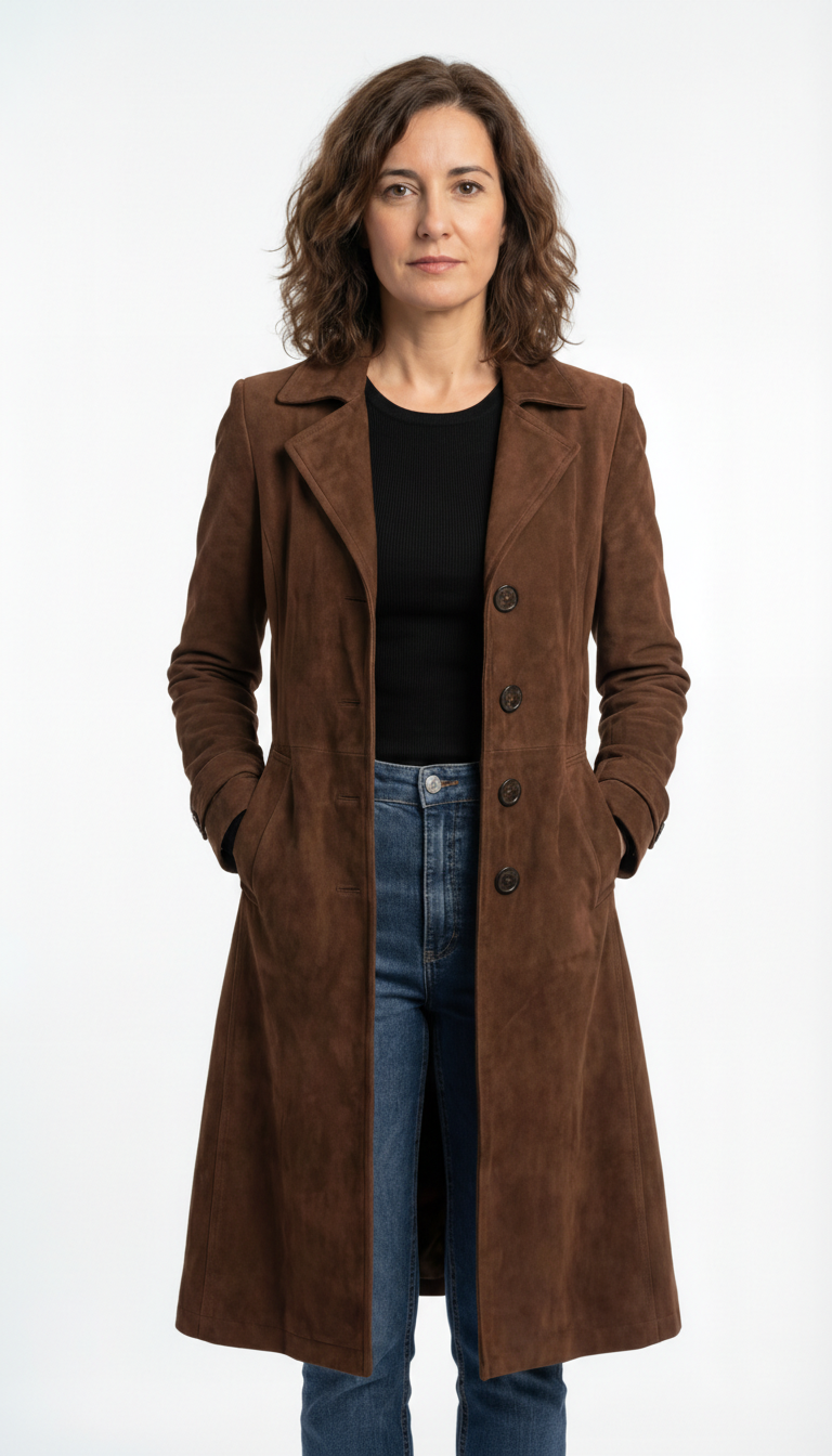 Sygrid™ Abrigo Largo Elegante para Calidez y Estilo Atemporal