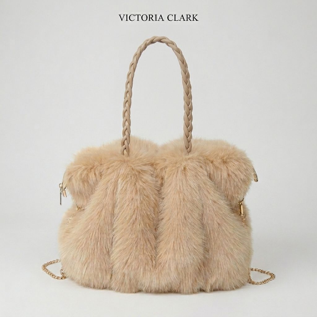 BOLSO Efecto peluche