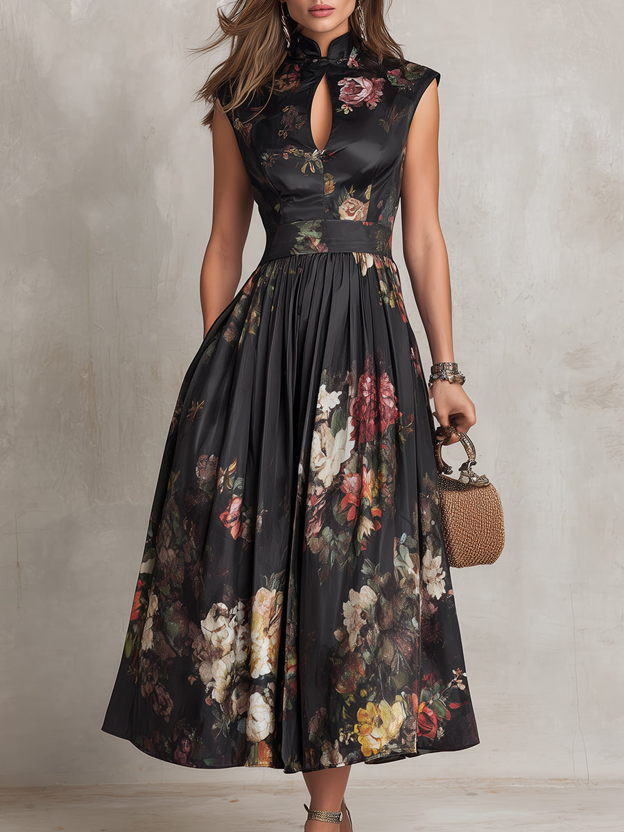 SIENNA | VESTIDO MIDI FLORAL