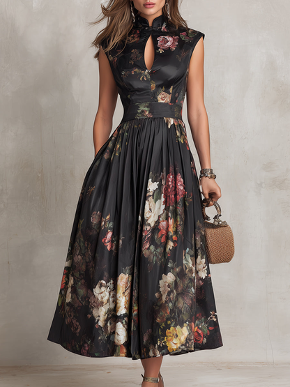 SIENNA | VESTIDO MIDI FLORAL