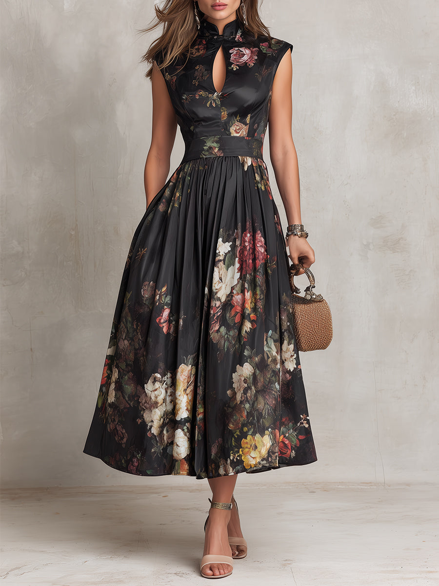 SIENNA | VESTIDO MIDI FLORAL