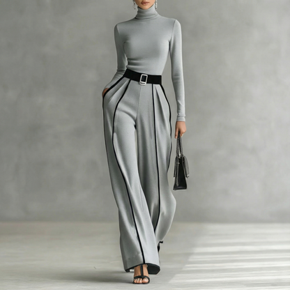 CONJUNTO PUNTO ESTRUCTURADO CON VIVOS EN CONTRASTE