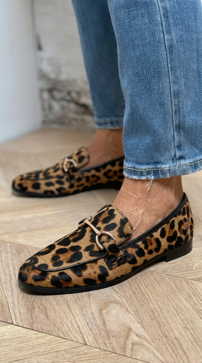 Adrianna - Mocasín Leopardo Audaz