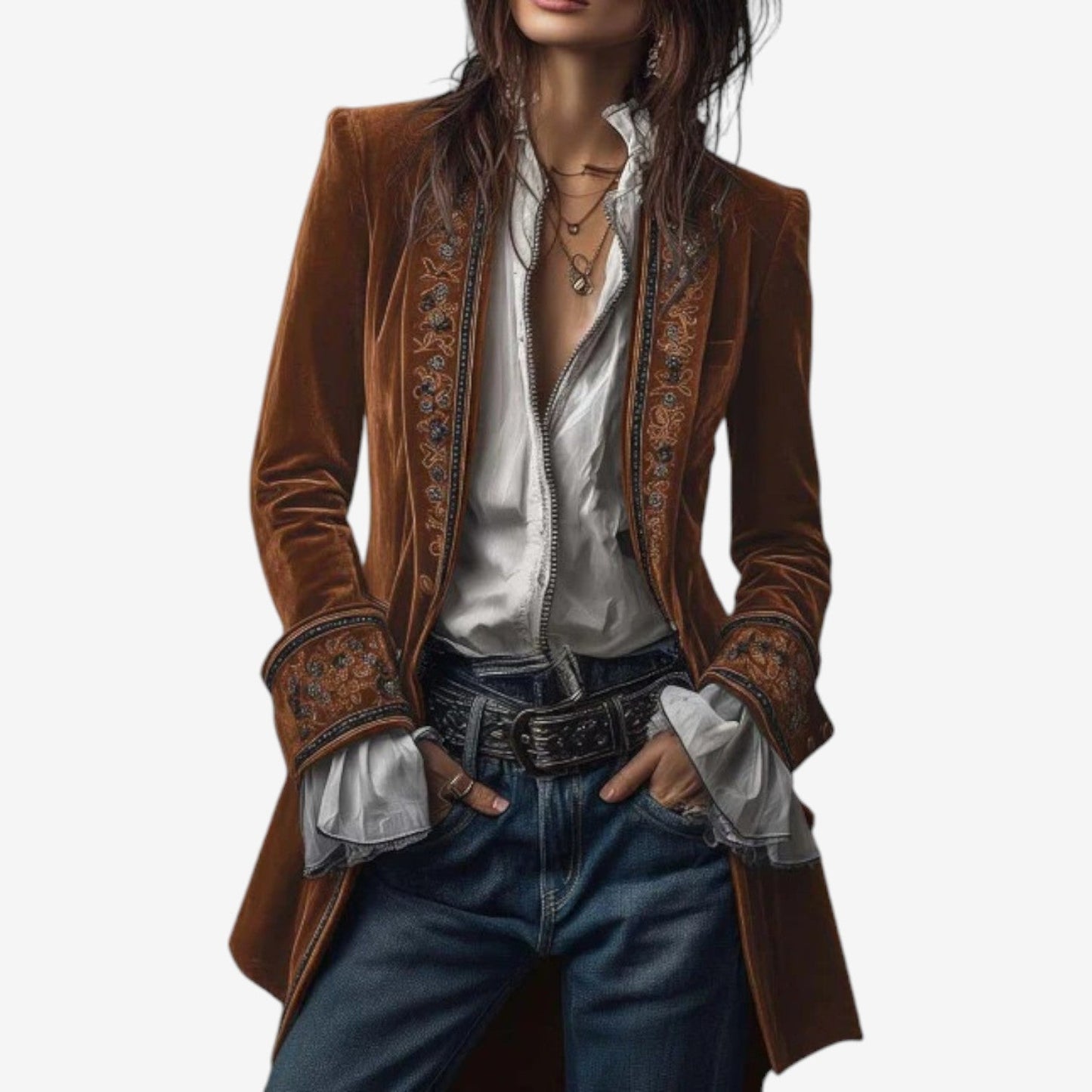 Ramousse™ Blazer bordado