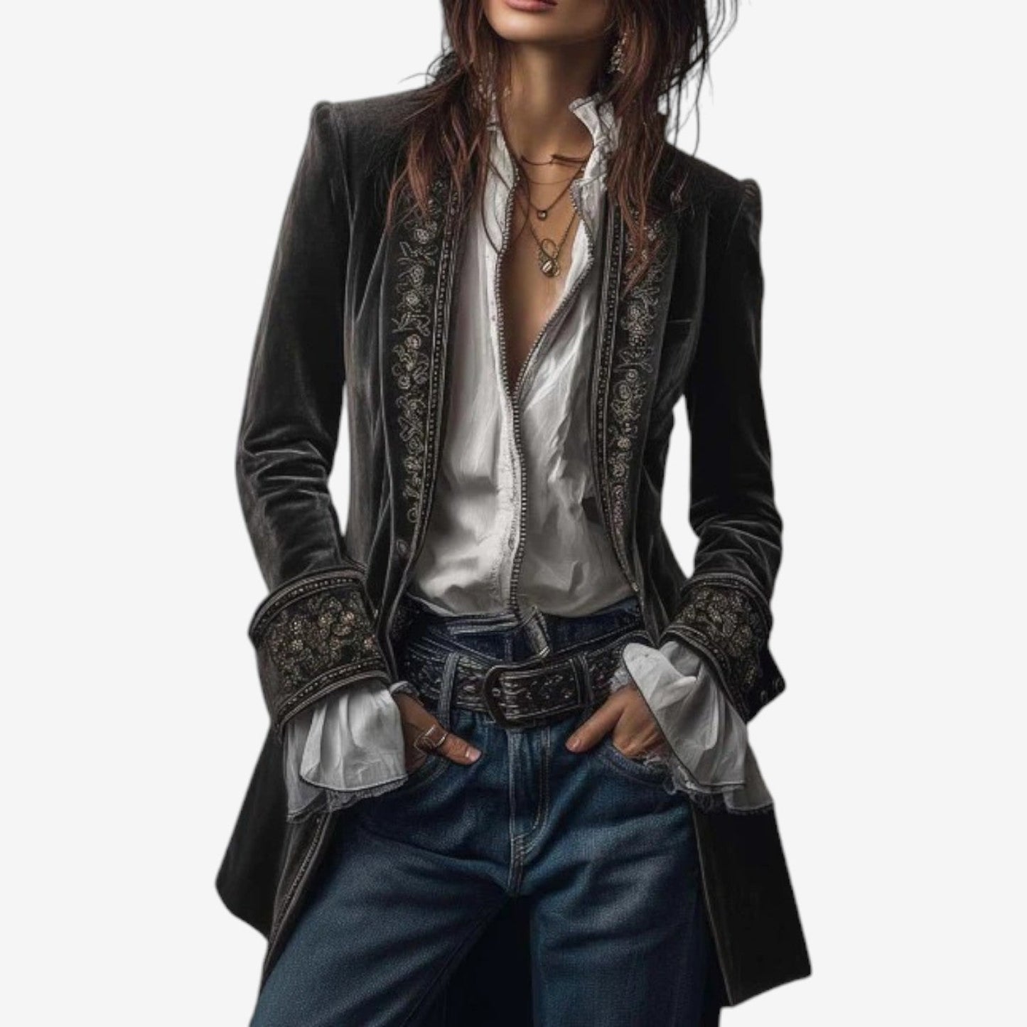 Ramousse™ Blazer bordado