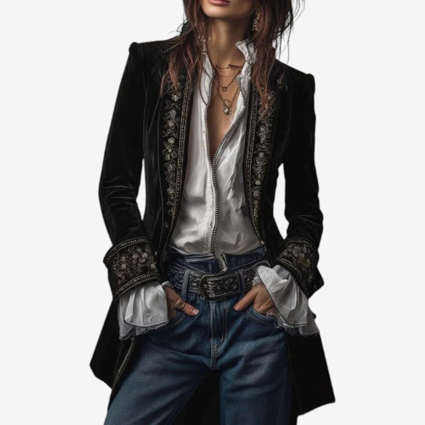 Ramousse™ Blazer bordado