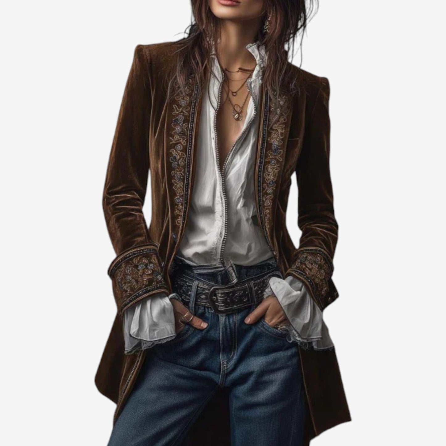 Ramousse™ Blazer bordado