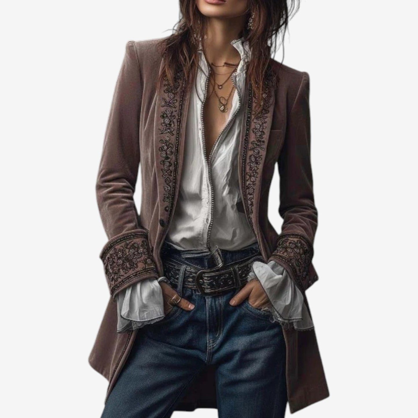 Ramousse™ Blazer bordado