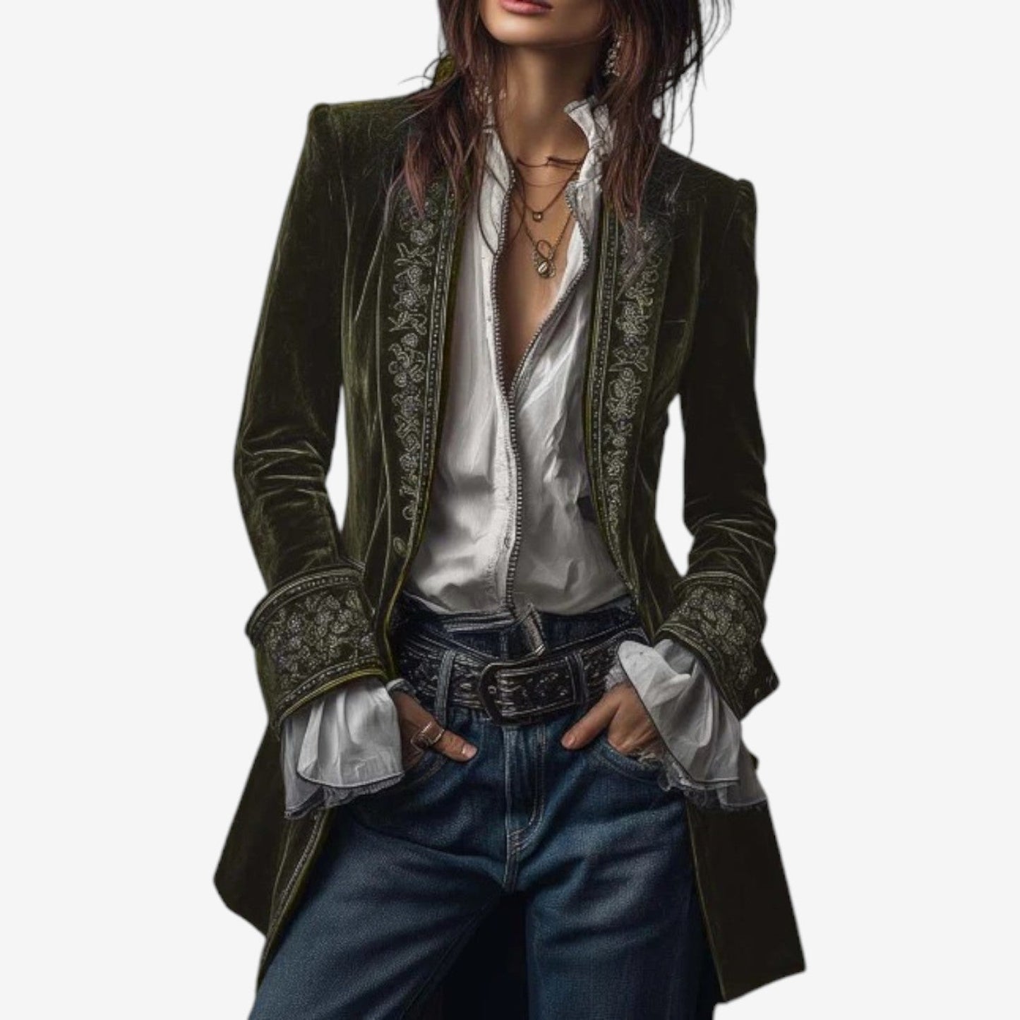 Ramousse™ Blazer bordado