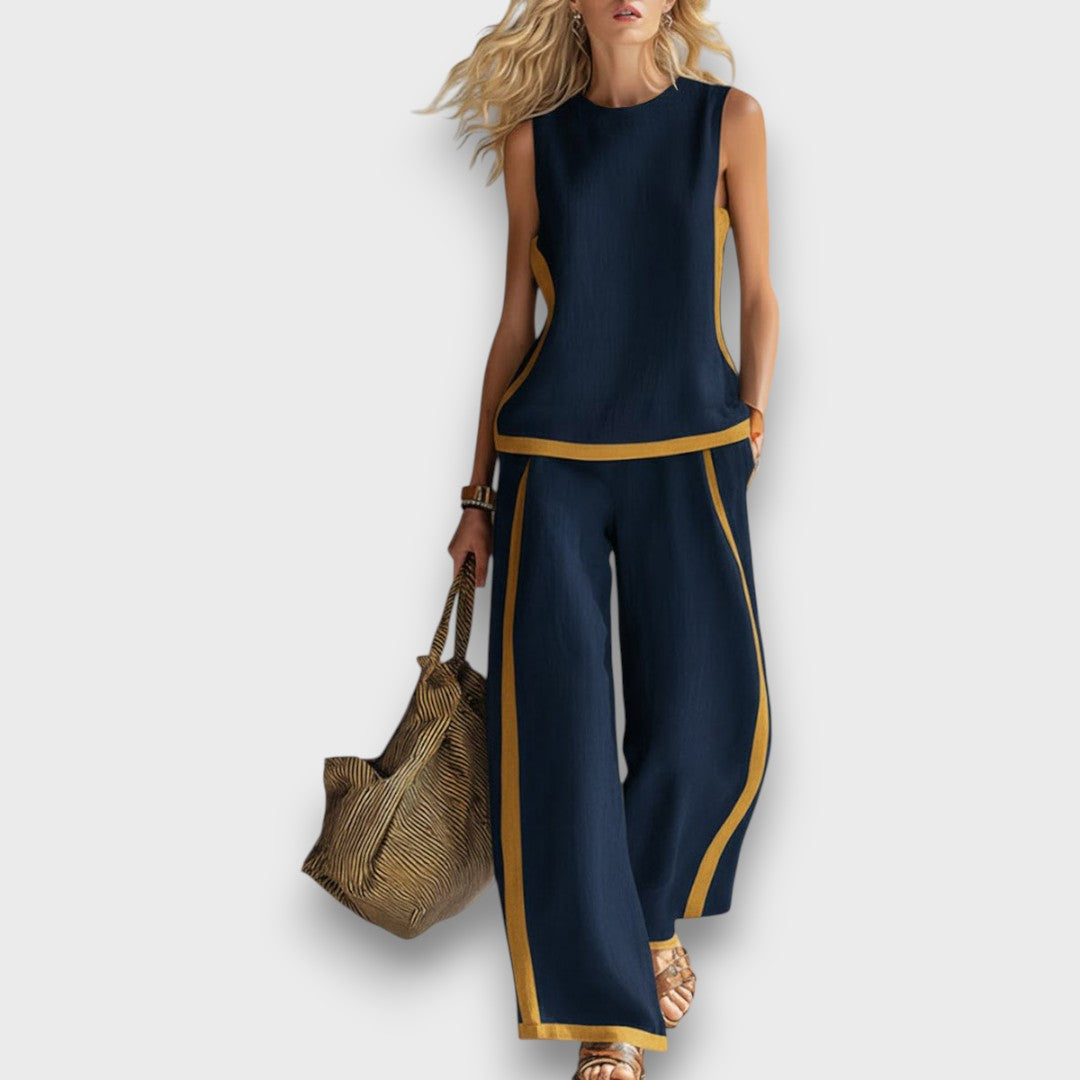 AURENE™ | CONJUNTO DE LINO DE DOS PIEZAS