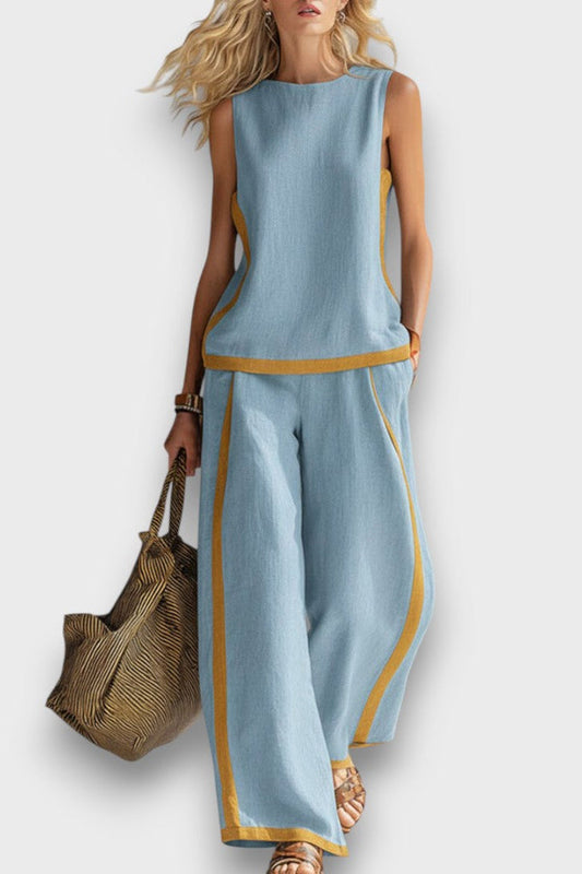 AURENE™ | CONJUNTO DE LINO DE DOS PIEZAS