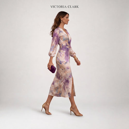 Valeria Vestido escote en V