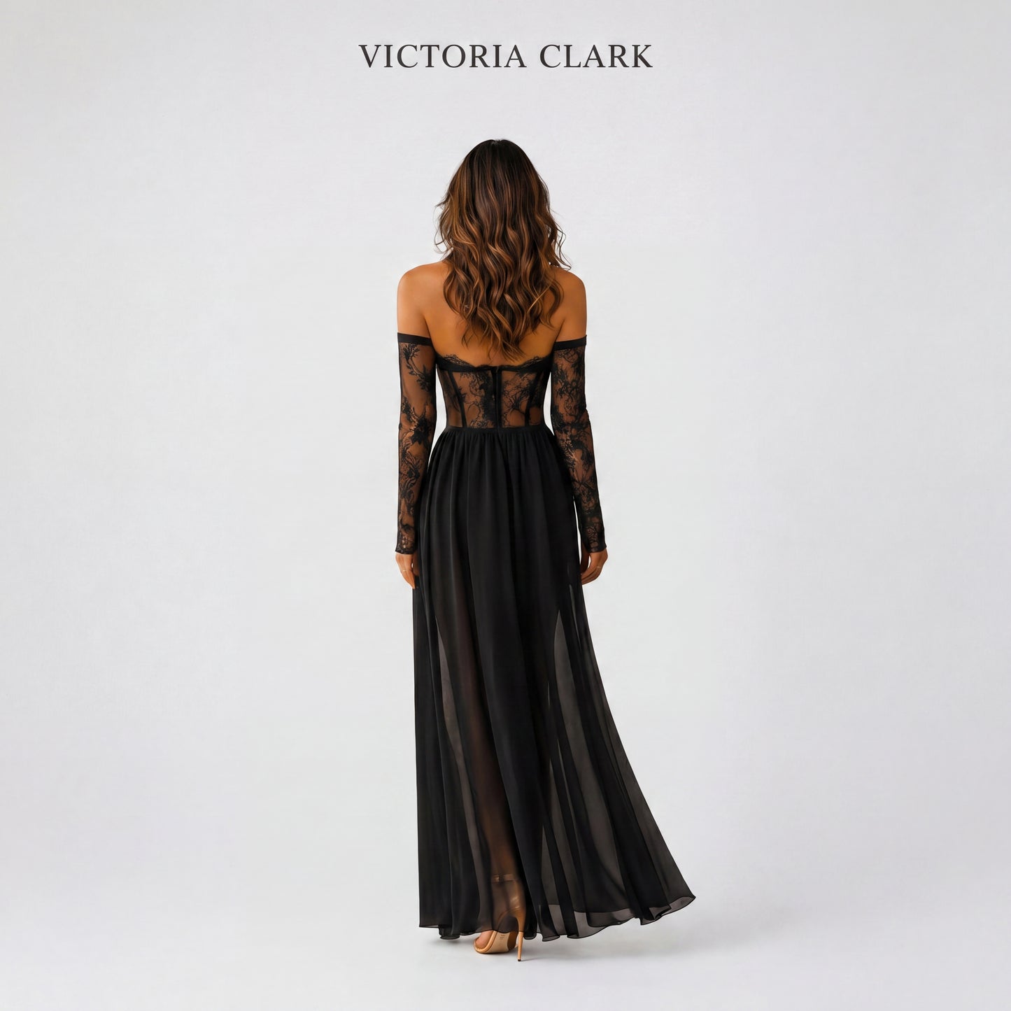 VESTIDO CELESTE